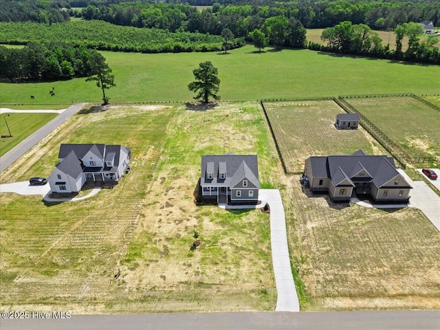 2190 Heartland Rd, Battleboro, NC 27809 - aerial view of sparsely populated area