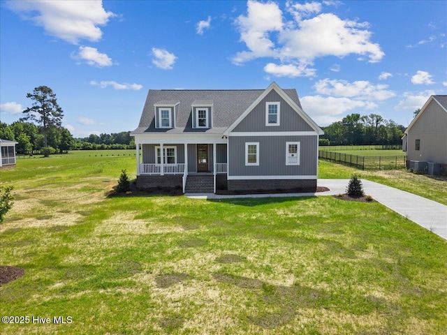 2190 Heartland Rd, Battleboro, NC 27809 - view of front facade with a porch