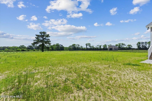 2190 Heartland Rd, Battleboro, NC 27809 - view of yard featuring a view of rural / pastoral area and an outdoor structure