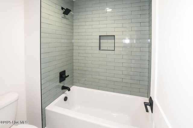 472 Yadkin Rd, Southern Pines, NC 28387 - full bath with toilet and  shower combination