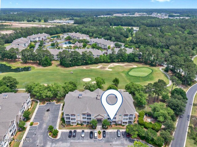 250 S Crow Creek Dr NW Unit 1, Calabash, NC 28467 - aerial view of property's location with a golf club