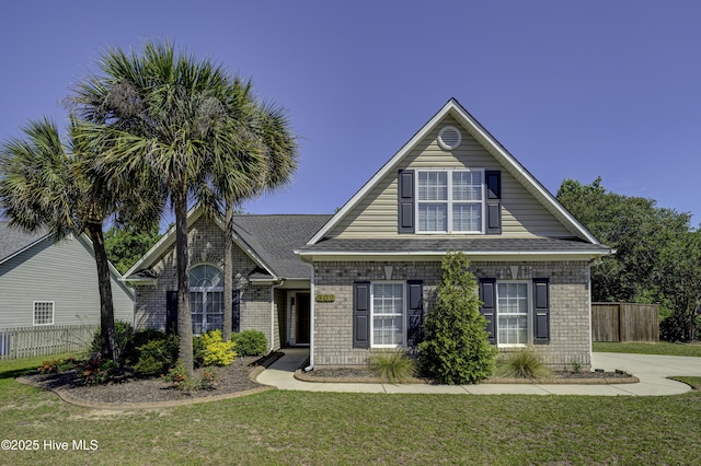 302 Gaskins Ln, Wilmington, NC 28411 - traditional home with brick siding