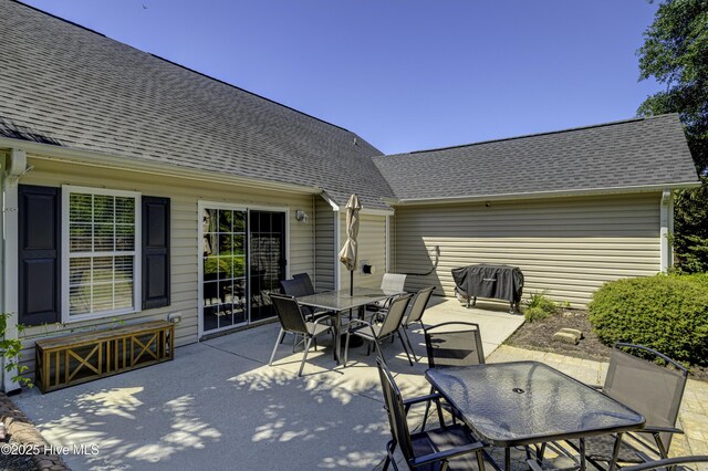302 Gaskins Ln, Wilmington, NC 28411 - view of patio featuring outdoor dining space