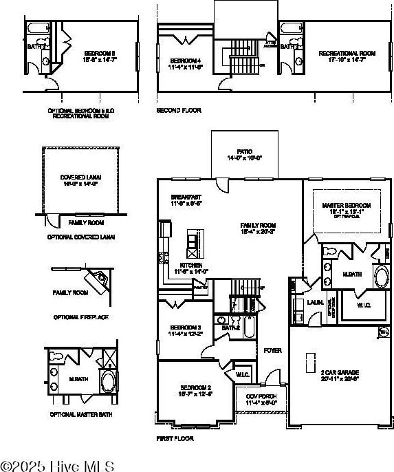 9427 Byron Ct Lot 208, Bailey, NC 27807 - room layout