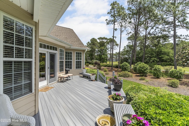 308 Crooked Gulley Cir, Sunset Beach, NC 28468 - view of deck