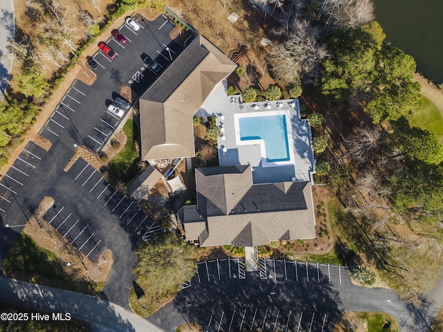 308 Crooked Gulley Cir, Sunset Beach, NC 28468 - aerial view of a pool area