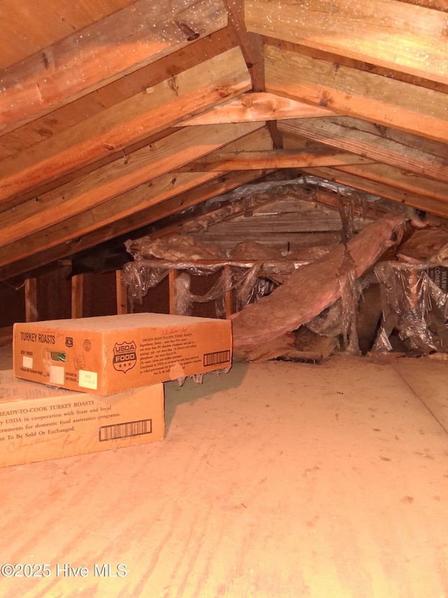 2489 Rodgers School Rd, Williamston, NC 27892 - view of unfinished attic