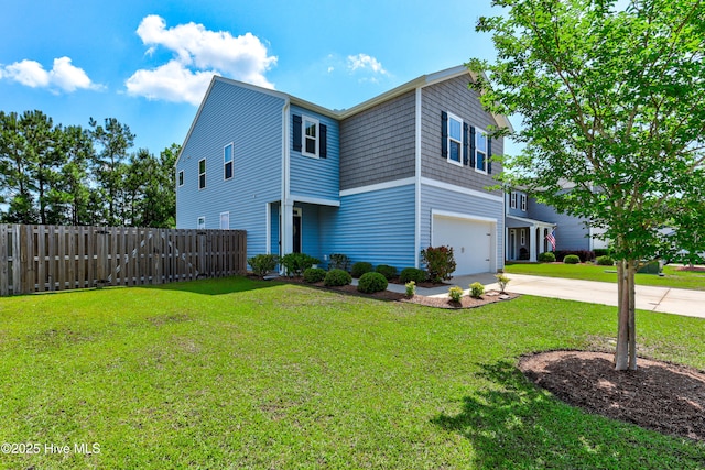 815 Avington Ln NE, Leland, NC 28451 - view of front of home with concrete driveway and an attached garage