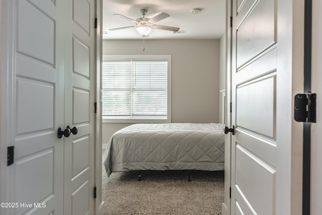 395 S Crow Creek Dr Unit 1601, Calabash, NC 28467 - carpeted bedroom featuring a ceiling fan