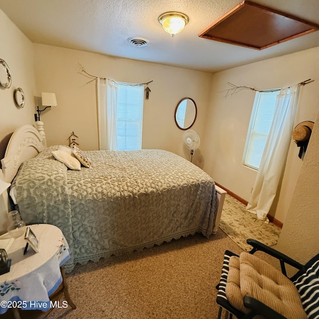 117 Navaho Trl, Edenton, NC 27932 - carpeted bedroom with a textured ceiling