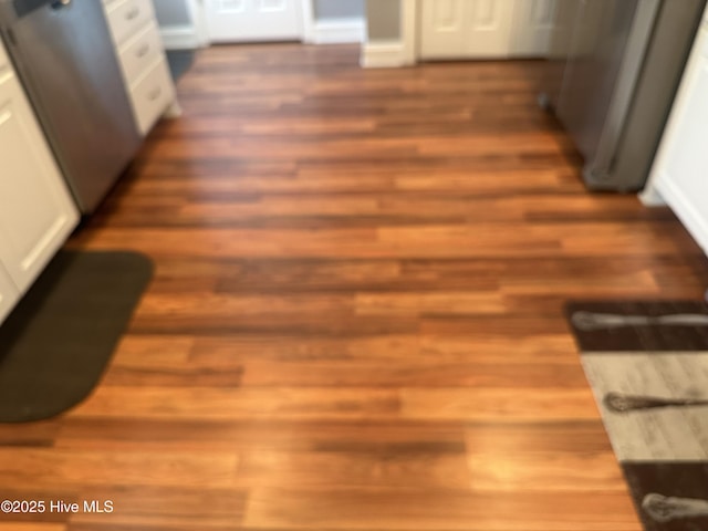 detailed view of wood finished floors