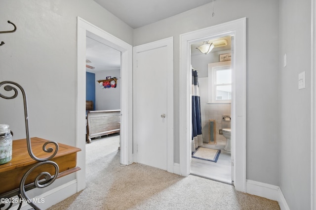 1047 US Highway 158 W, Gates, NC 27937 - corridor featuring carpet flooring