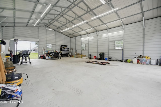 1047 US Highway 158 W, Gates, NC 27937 - garage with metal wall