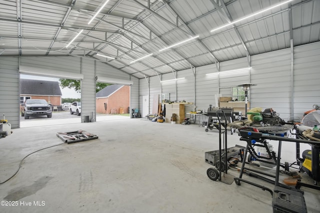 1047 US Highway 158 W, Gates, NC 27937 - garage featuring metal wall