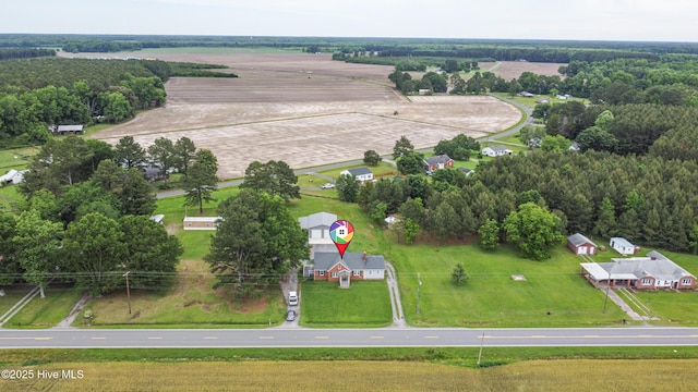 1047 US Highway 158 W, Gates, NC 27937 - aerial view of sparsely populated area