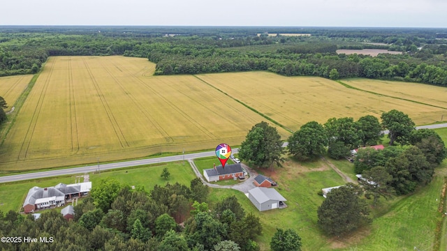 1047 US Highway 158 W, Gates, NC 27937 - aerial view of sparsely populated area