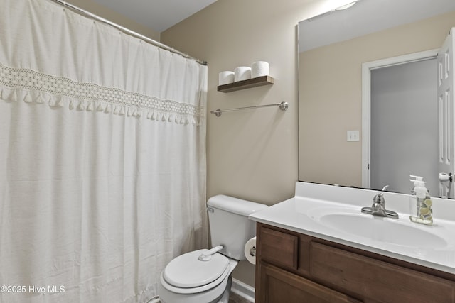 112 Silver Queen Ln, Richlands, NC 28574 - bathroom with vanity and toilet