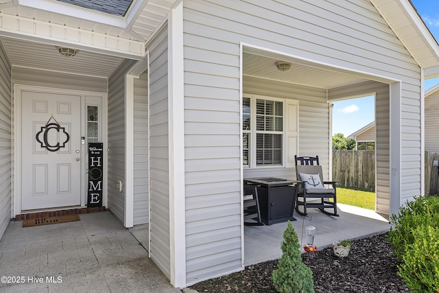 112 Silver Queen Ln, Richlands, NC 28574 - view of doorway to property