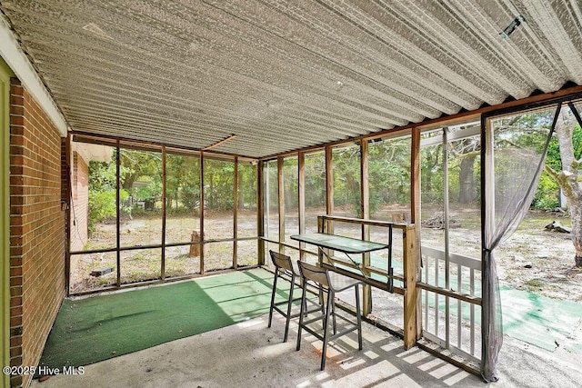326 Spartan Rd, Wilmington, NC 28405 - view of unfurnished sunroom