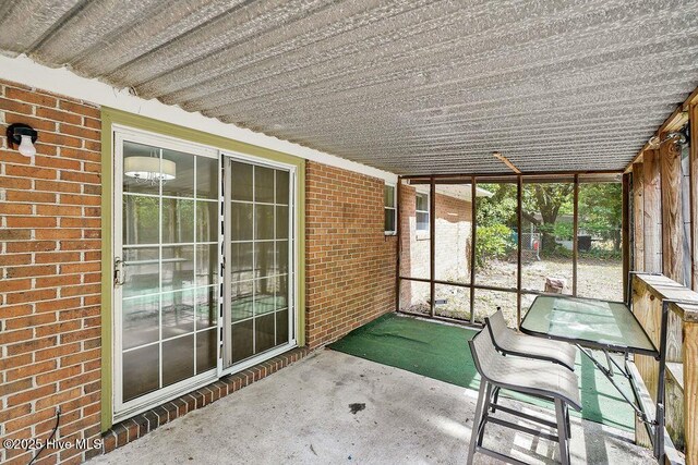326 Spartan Rd, Wilmington, NC 28405 - view of unfurnished sunroom