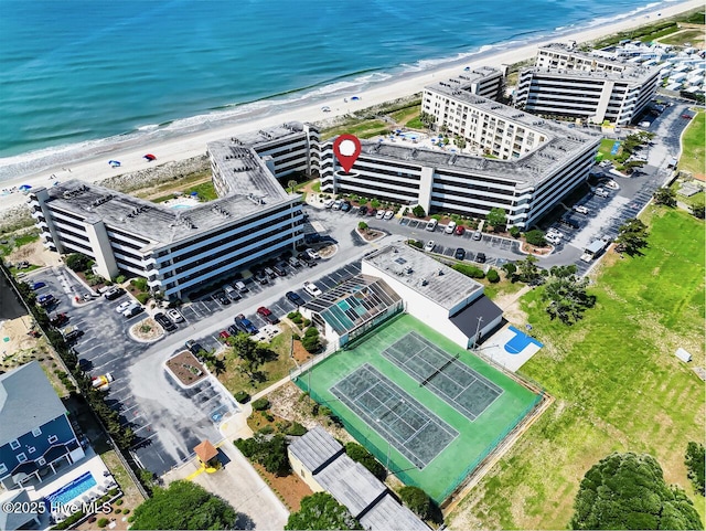 1505 Salter Path Rd Unit 319, Indian Beach, NC 28512 - drone / aerial view of extended coastline