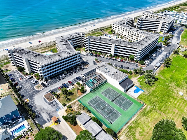 1505 Salter Path Rd Unit 319, Indian Beach, NC 28512 - aerial view of waterfront with a beach