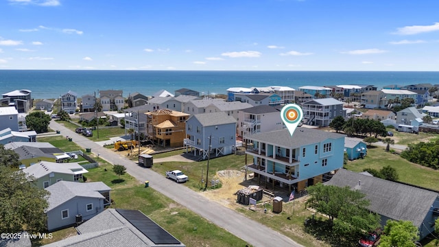 115 Hanby Ave Unit B, Kure Beach, NC 28449 - aerial perspective of suburban area with a large body of water