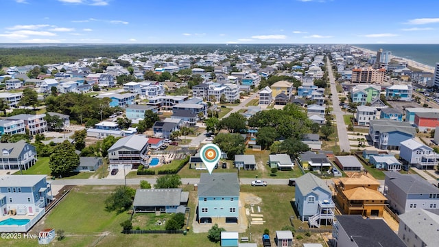 115 Hanby Ave Unit B, Kure Beach, NC 28449 - aerial view of residential area with a nearby body of water