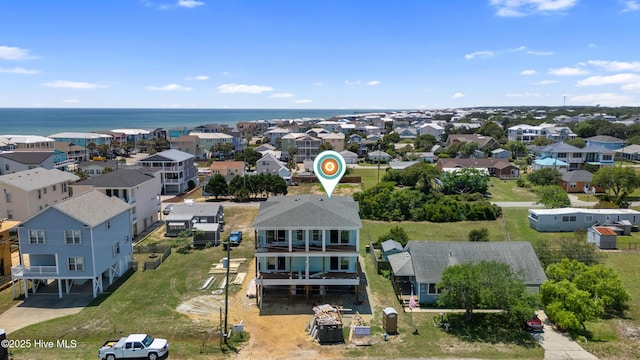 115 Hanby Ave Unit B, Kure Beach, NC 28449 - aerial perspective of suburban area with a large body of water