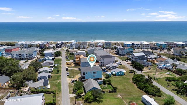 115 Hanby Ave Unit B, Kure Beach, NC 28449 - aerial view of residential area with a large body of water
