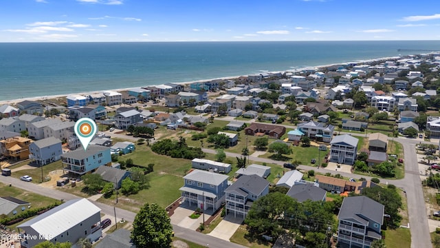 115 Hanby Ave Unit B, Kure Beach, NC 28449 - aerial perspective of suburban area with a large body of water
