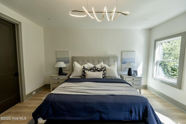 120 Fairview Rd, Leland, NC 28451 - bedroom featuring light wood-style flooring and baseboards