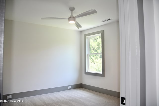 120 Fairview Rd, Leland, NC 28451 - carpeted spare room featuring ceiling fan