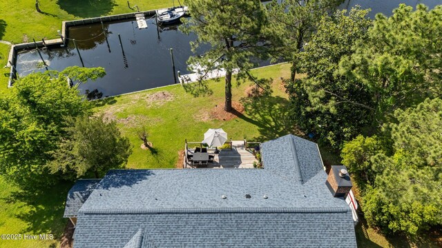 6008 Cassowary Ln, New Bern, NC 28560 - view of subject property with a large body of water