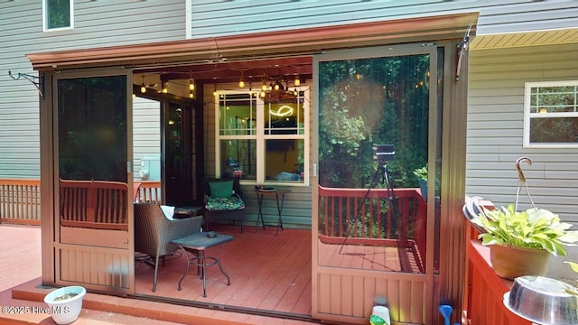 44 Nassau Ct, Clayton, NC 27520 - view of wooden terrace