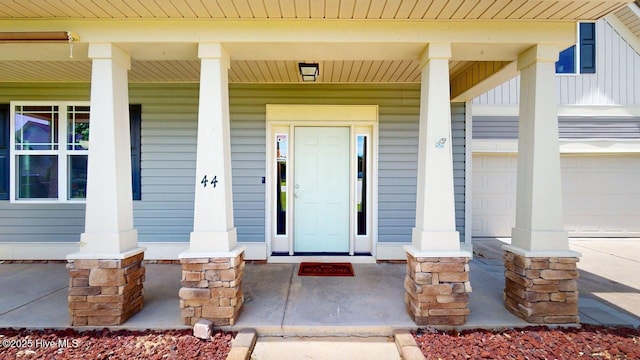 44 Nassau Ct, Clayton, NC 27520 - entrance to property featuring covered porch