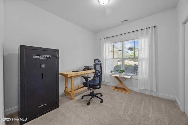 211 Bill Canady Rd, Sneads Ferry, NC 28460 - home office featuring carpet and baseboards