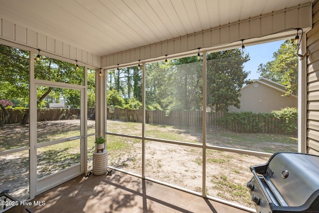 211 Bill Canady Rd, Sneads Ferry, NC 28460 - view of unfurnished sunroom