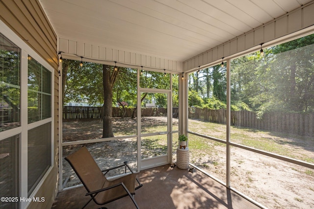 211 Bill Canady Rd, Sneads Ferry, NC 28460 - view of unfurnished sunroom