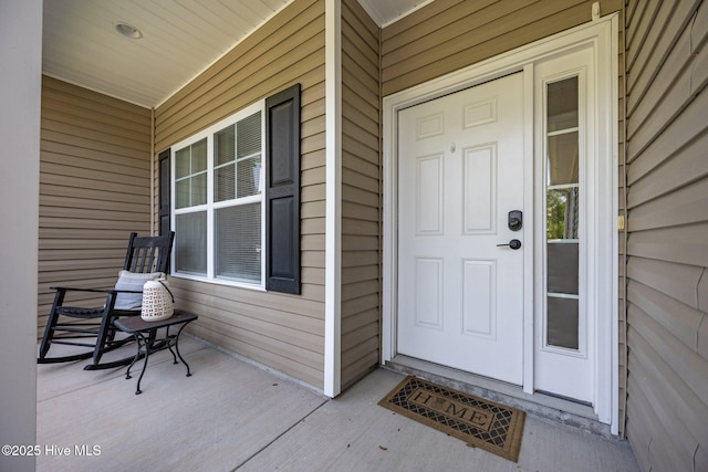 211 Bill Canady Rd, Sneads Ferry, NC 28460 - doorway to property with a porch