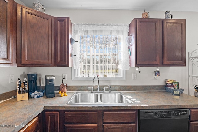 531 S NC Highway 343, Camden, NC 27921 - kitchen featuring black dishwasher and a sink