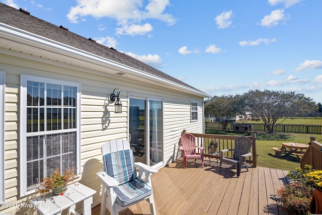 531 S NC Highway 343, Camden, NC 27921 - view of wooden terrace
