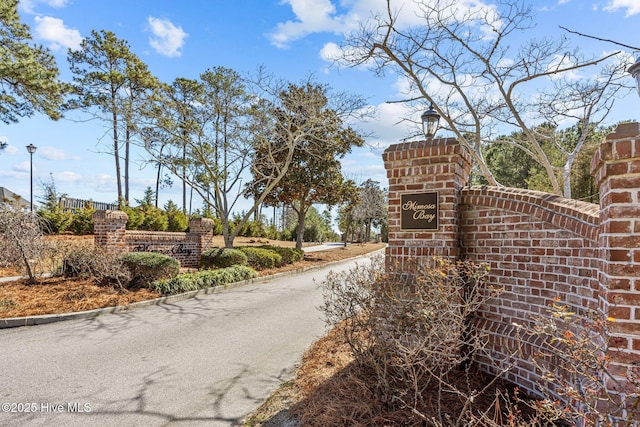 285 Mimosa Dr, Sneads Ferry, NC 28460 - view of asphalt road with street lighting and curbs