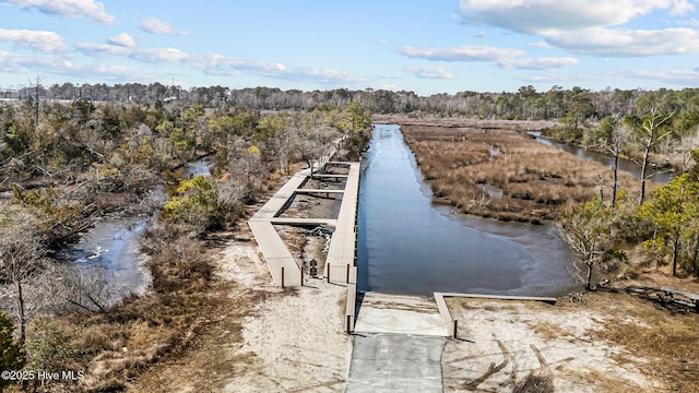 285 Mimosa Dr, Sneads Ferry, NC 28460 - drone / aerial view of a nearby body of water