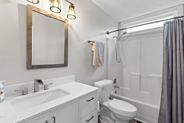 510 Greenfield Pl, Sneads Ferry, NC 28460 - full bath with vanity, shower / bath combination with curtain, and toilet