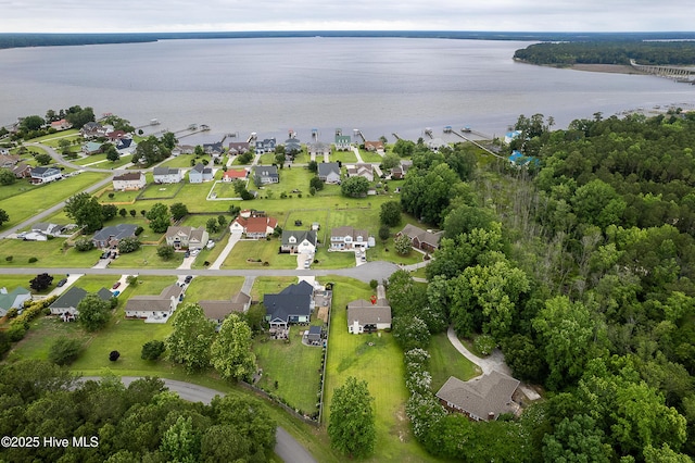 510 Greenfield Pl, Sneads Ferry, NC 28460 - aerial view of property's location with a nearby body of water and nearby suburban area