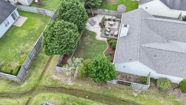 415 Point View Ct, Wilmington, NC 28411 - aerial view of property and surrounding area