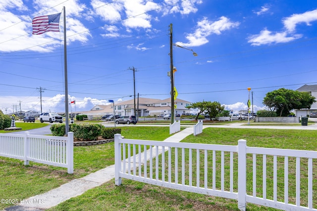 1918 W Fort Macon Rd Unit 205Bogue, Shores Condominium, Atlantic Beach, NC 28512 - view of yard with a residential view