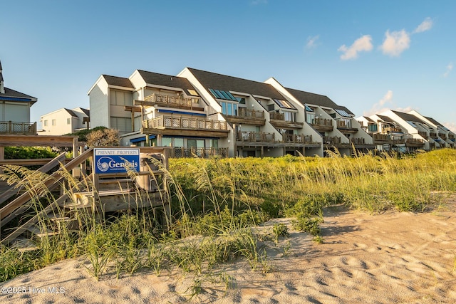301 Salter Path Rd Unit 72Genesis, Pine Knoll Shores, NC 28512 - view of property with a residential view