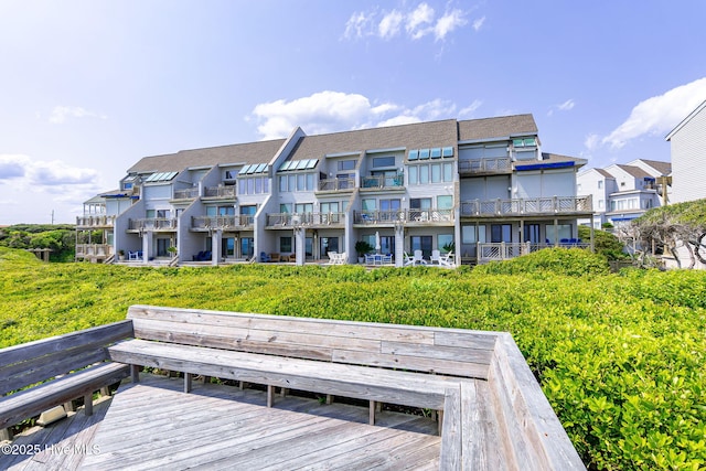 301 Salter Path Rd Unit 72Genesis, Pine Knoll Shores, NC 28512 - back of house featuring a residential view